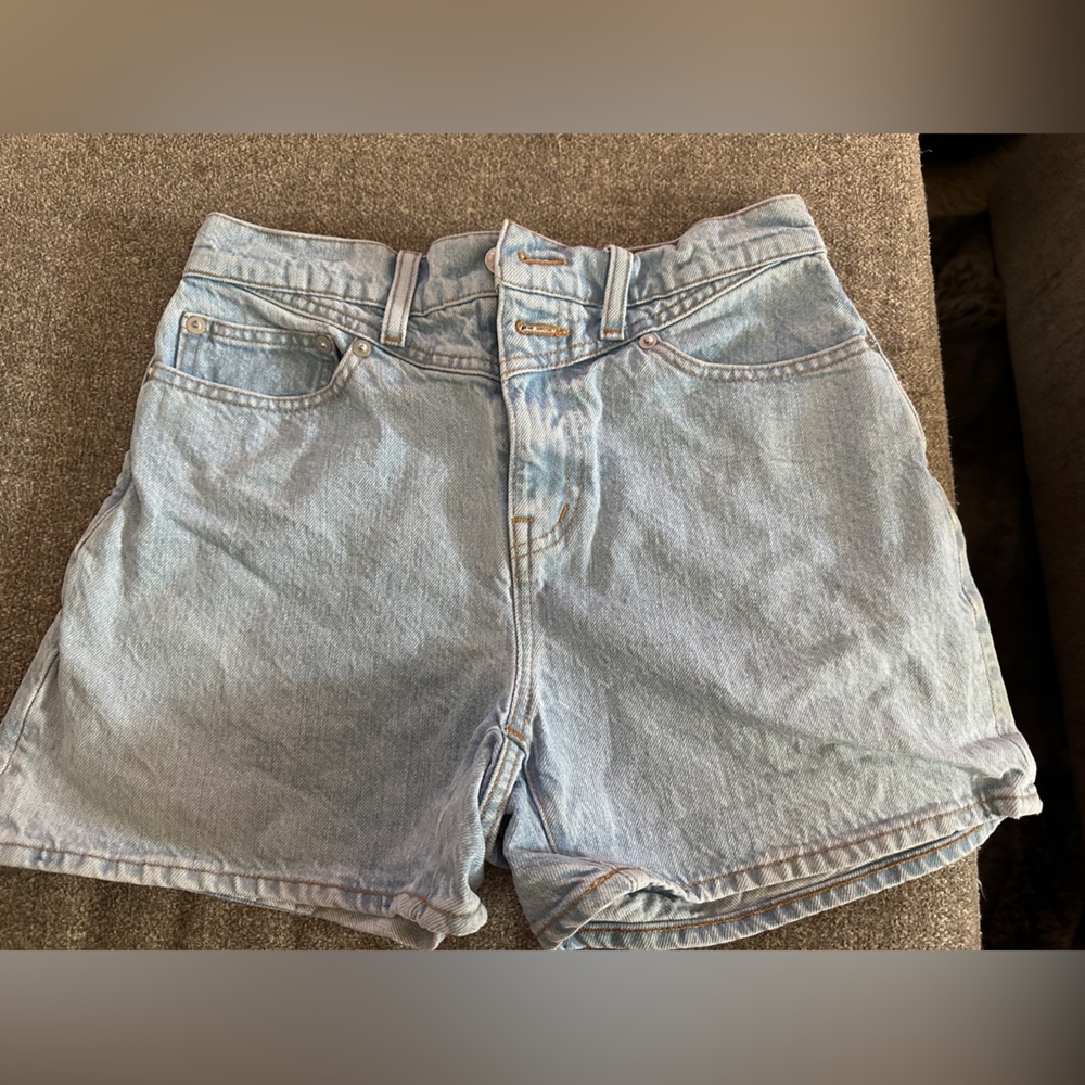 Madewell Jean shorts ladies size 25 like new